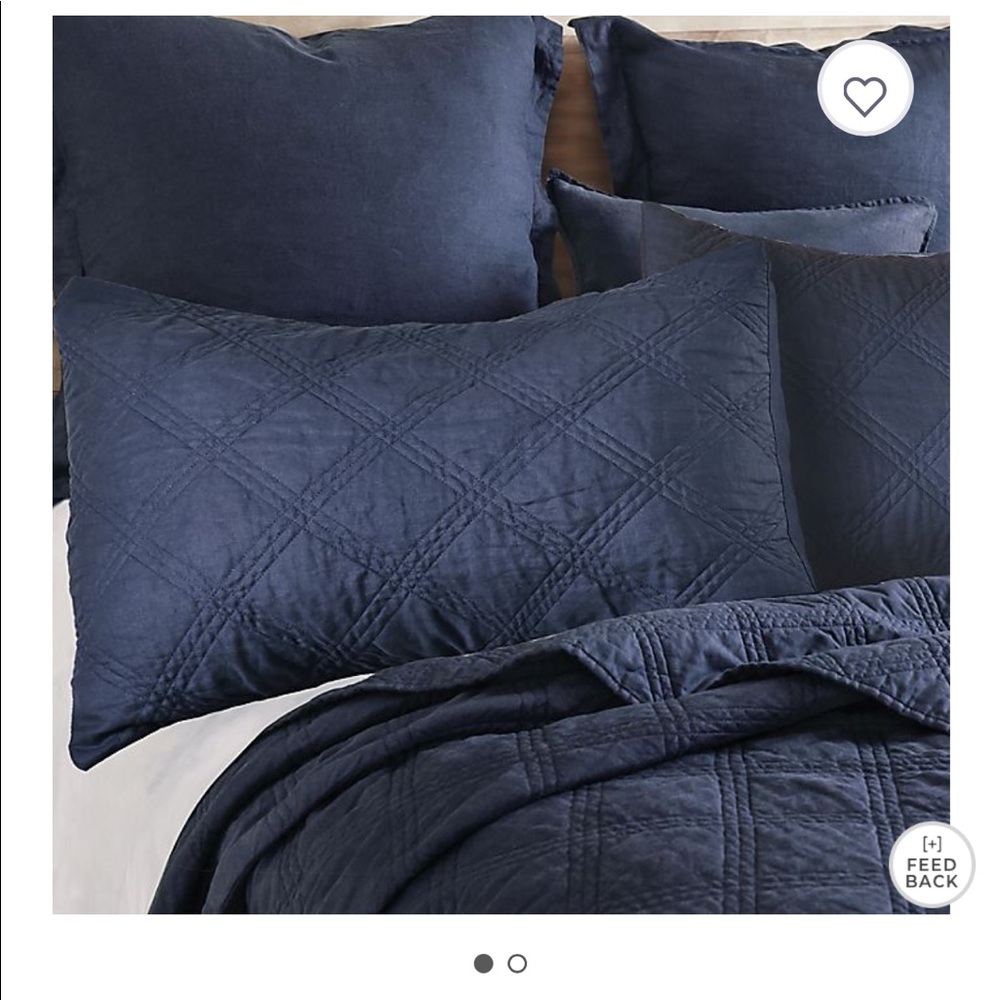 Levtex Home navy standard sham